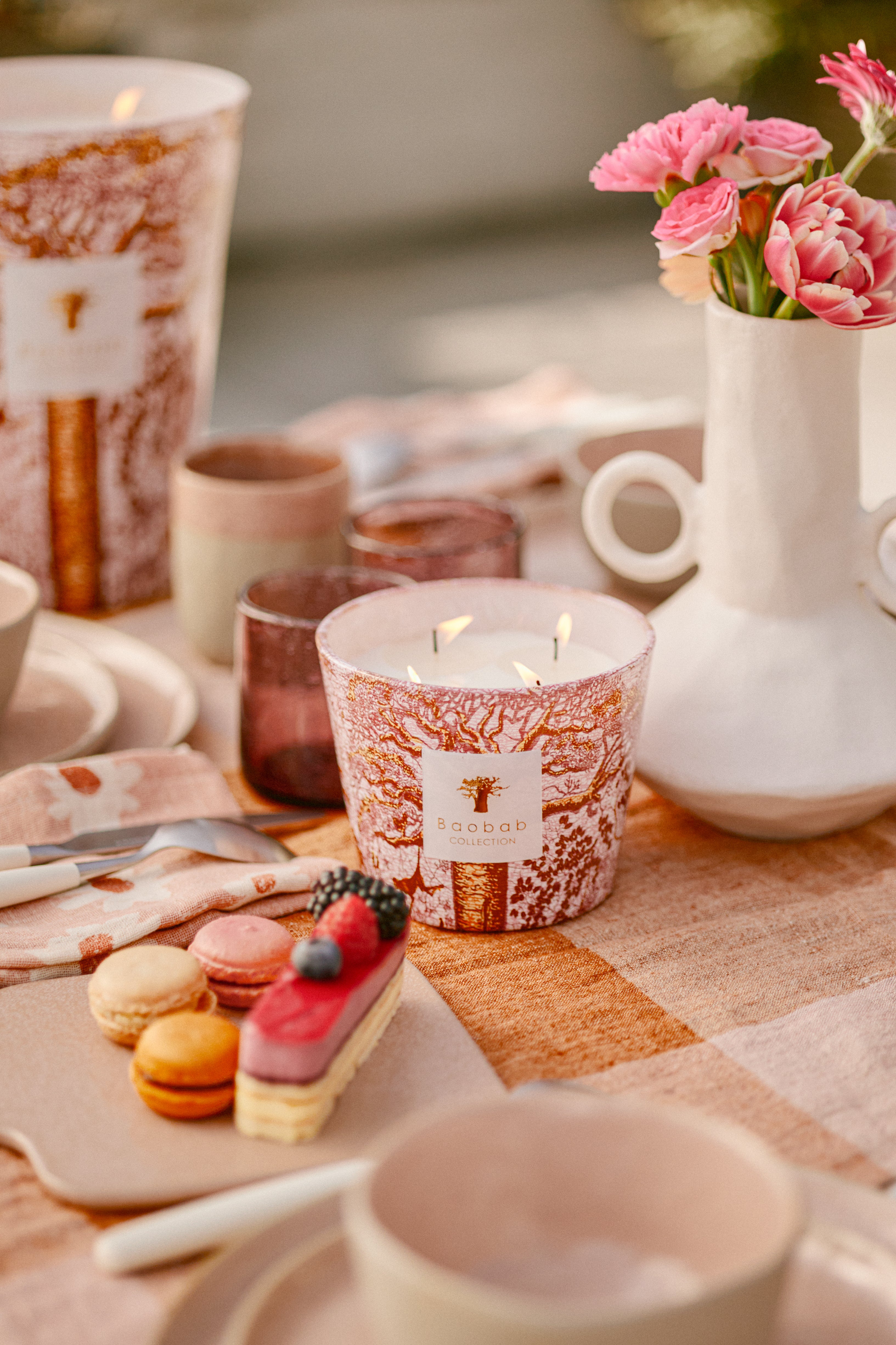 SCENTED CANDLE SACRED TREES WOROBA