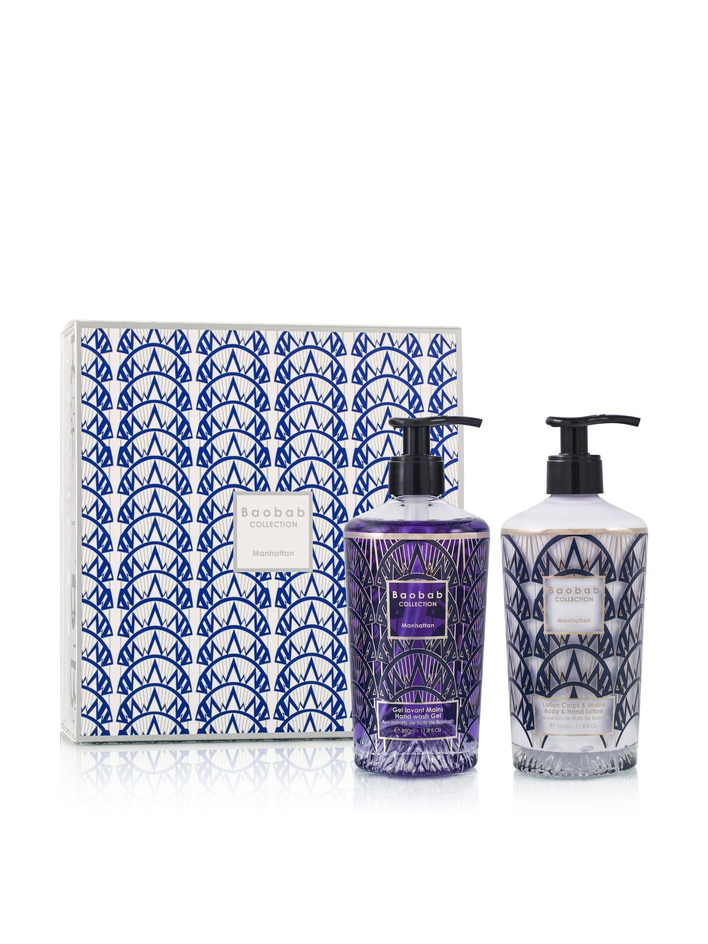 GIFT BOX MANHATTAN BODY & HAND LOTION AND HAND WASH GEL