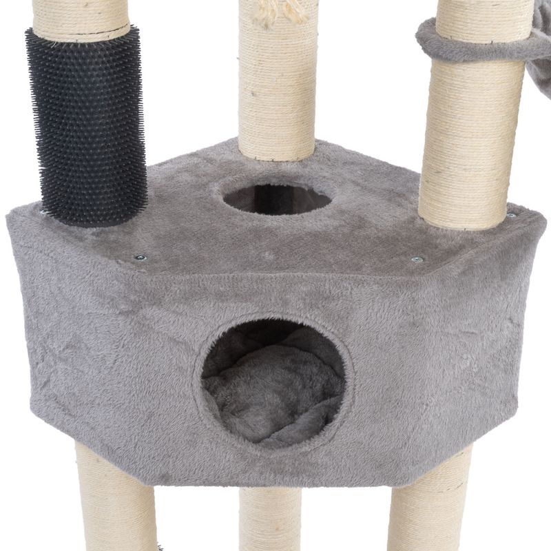 zooplus Basics XXL Scratching Tree Grey