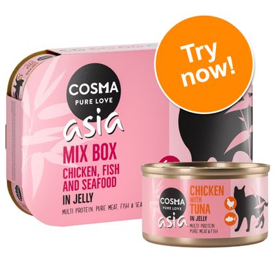 Cosma Asia in Jelly Mixed Trial Packs 6 x 85g Mixed Pack (6 Varieties)