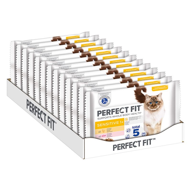 Perfect Fit Sensitive 1+ Pouches Chicken in Sauce (12 x 85g)