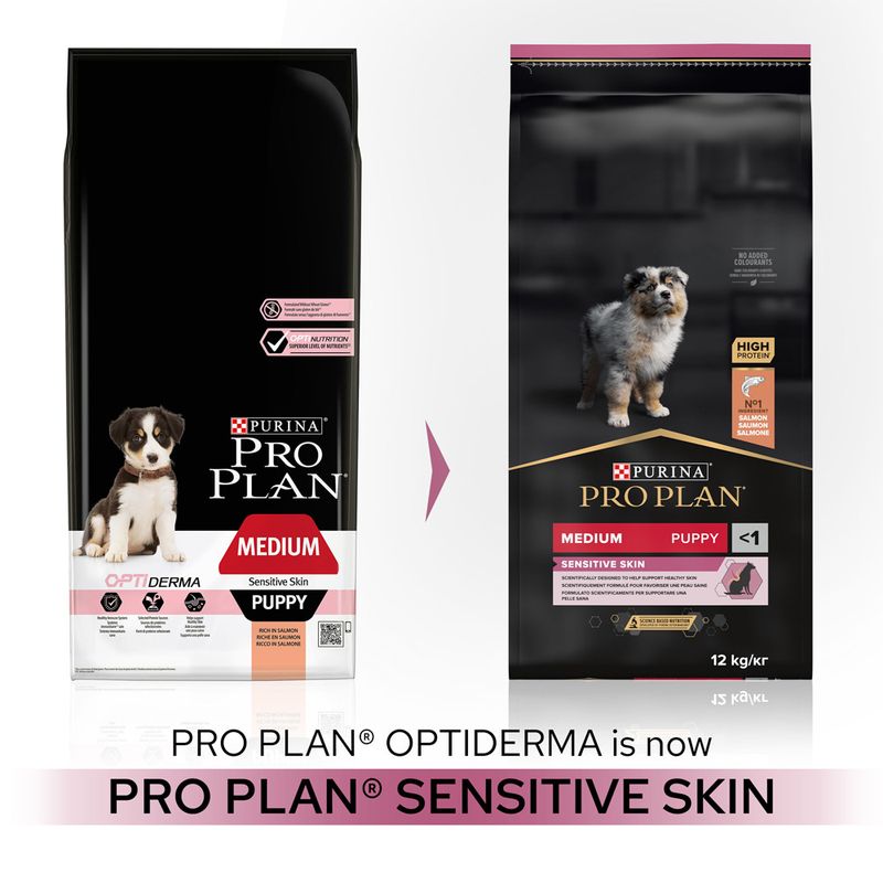 PURINA PRO PLAN Medium Puppy Sensitive Skin 3kg