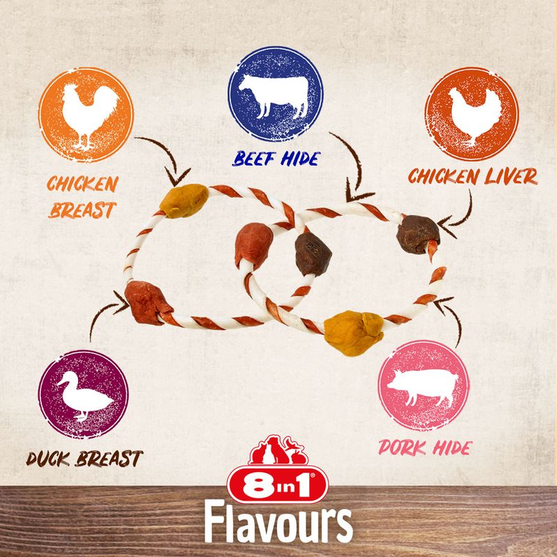 8in1 Triple Flavour Rings 120g