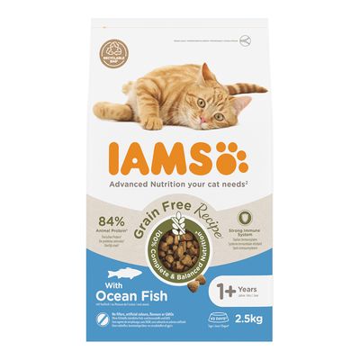 IAMS Advanced Nutrition Grain-Free with Ocean Fish 2.5kg
