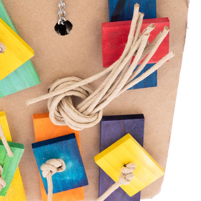 TIAKI Shreddy Cardboard Box Bird Toy 15 x 8 x 23cm (L x W x H)