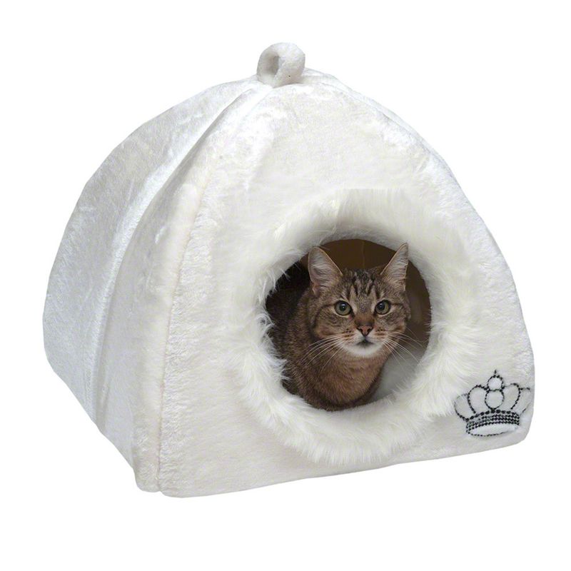 Royal Pet Den - White 45 x 45 x 45 cm (L x W x H)
