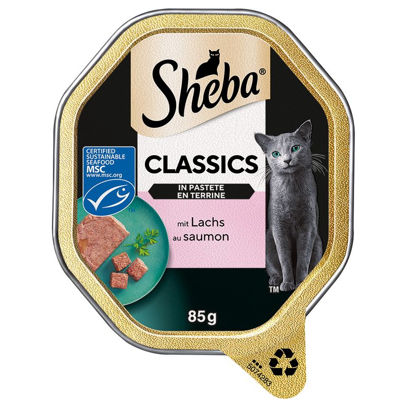 Sheba Varieties Saver Pack 44 x 85g Classic Duck & Chicken