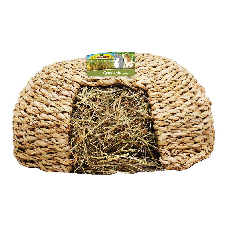 JR Farm Grass Igloo 310 g (medium, 26 x 26 x 13 cm)