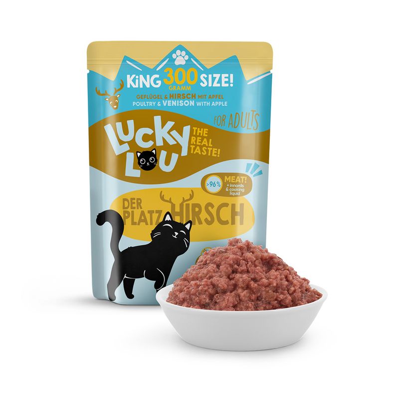 Lucky Lou Adult Saver Pack 24 x 300g Poultry & Rabbit