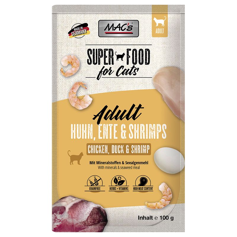 MAC's Cat Pouch Saver Pack 24 x 100g Veal & Beef