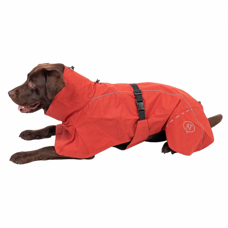 Nomad Tales Spirit Dog Raincoat - Copper approx. 40cm Back Length