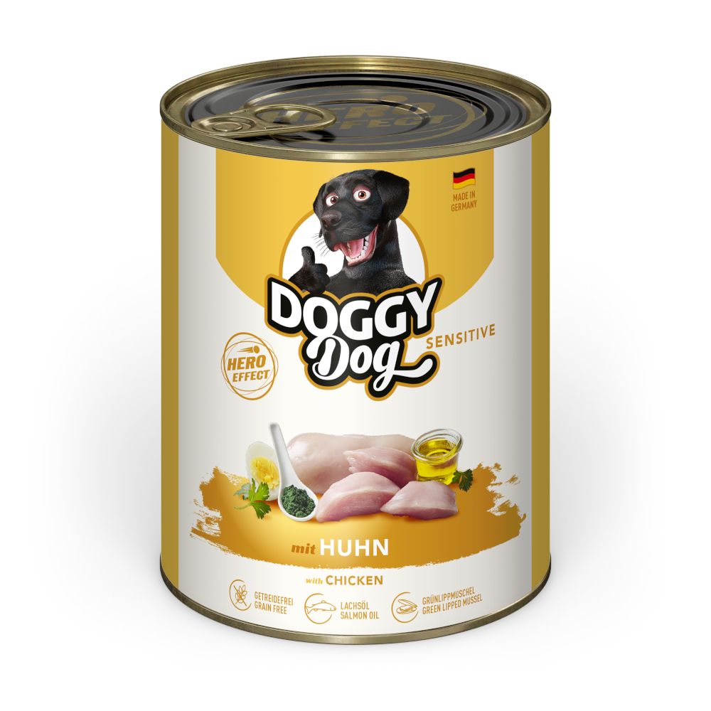 Doggy Dog Adult 6 x 800g Veal & Duck