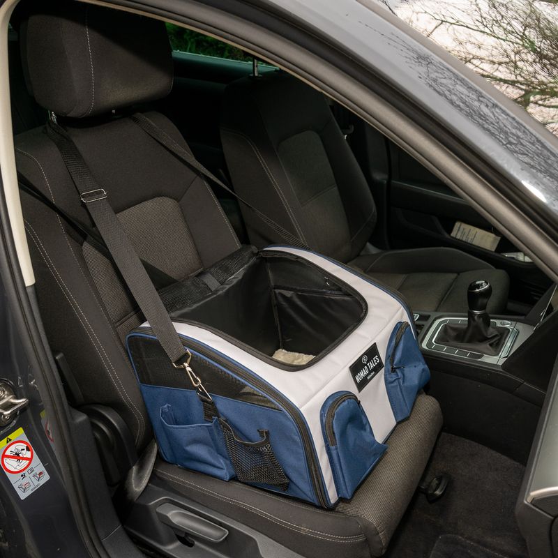 Nomad Tales Spirit Car Seat - Stone/Sapphire approx. 42 x 36 x 33 cm (L x W x H)