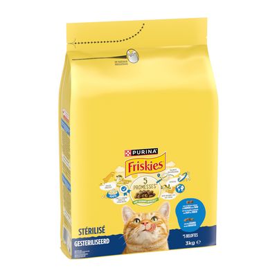 PURINA Friskies Sterilised Cat with Salmon and Vegetables 1.5kg