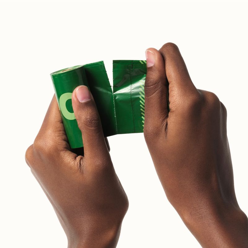 Earth Rated Dog Waste Bag Rolls 8 rolls of 15 bags, lavender (120 bags)