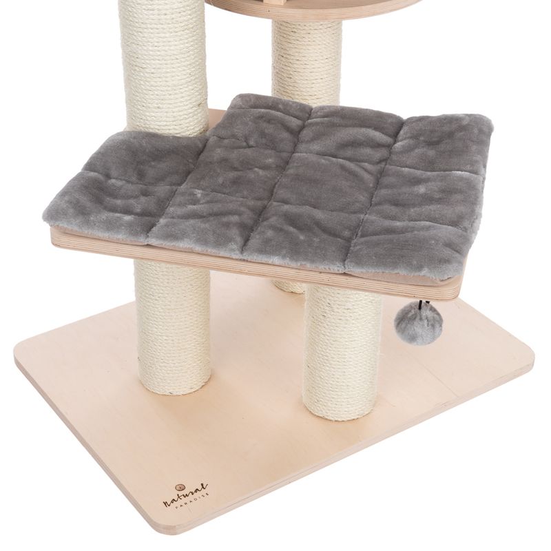 Natural Paradise Cat Tree Magnolia L light grey