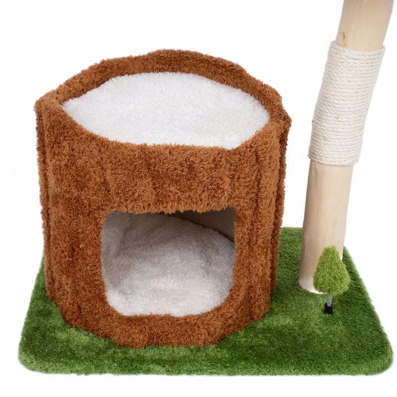 TIAKI Nature Maple Scratching Tree Green/Brown