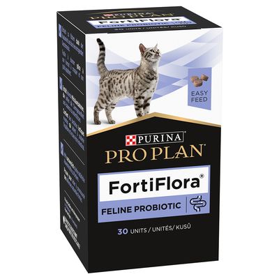 Purina Pro Plan Fortiflora Feline Probiotic Chew Cubes 15g (30 Cubes)