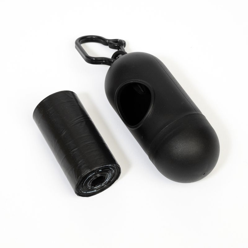 zooplus Basics Black Dog Poop Bags 40 Rolls of 15 Bags (600 Bags)