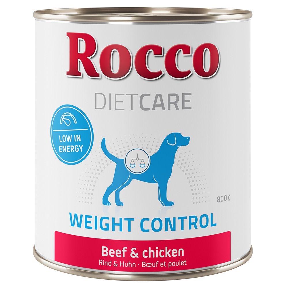 Rocco Diet Care Weight Control - Beef & Chicken 6 x 400g
