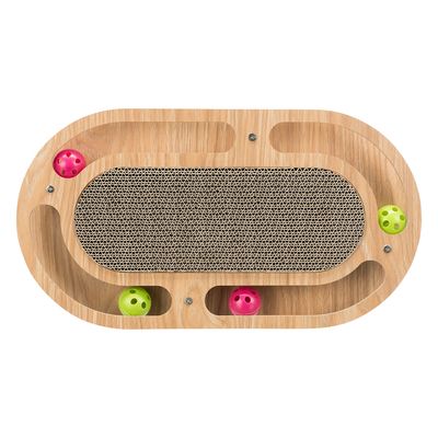 Trixie scratching pad with wooden frame, oval 1 piece