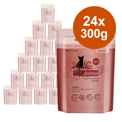 catz finefood Saver Pack 24 x 300g Poultry