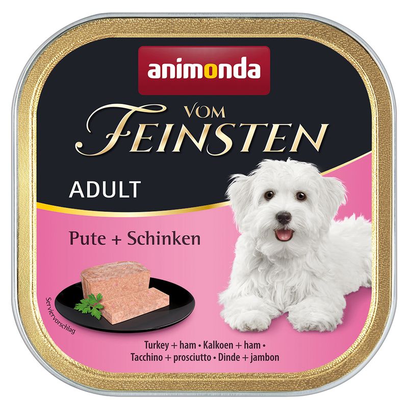 animonda vom Feinsten Adult Grain-Free 6 x 150g Poultry & Veal