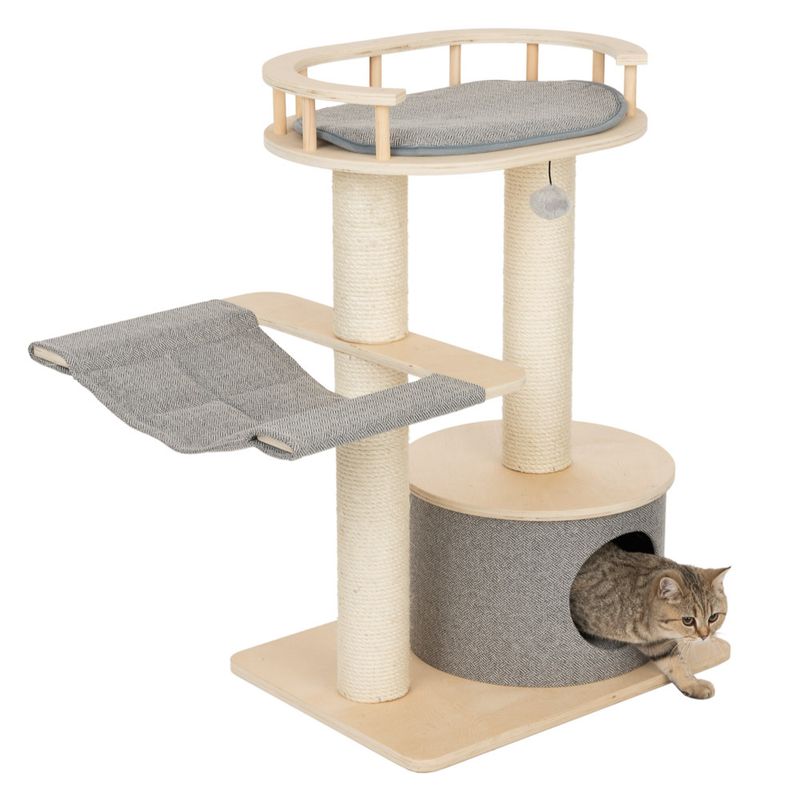 Modern Living Amora Scratching Tree Light-grey