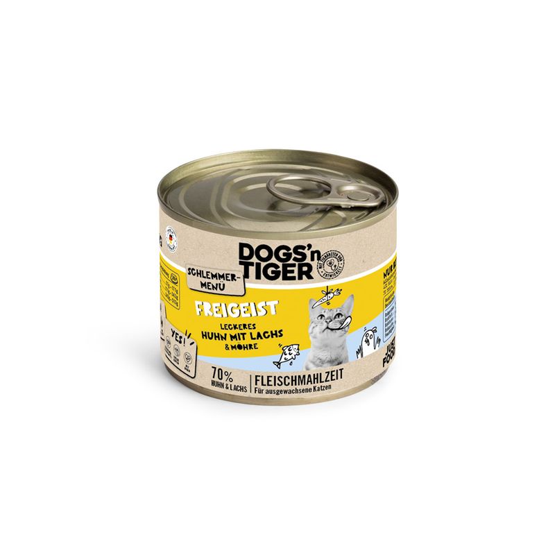 Dogs'n Tiger Gourmet Menu 6 x 200g Chicken with Heart