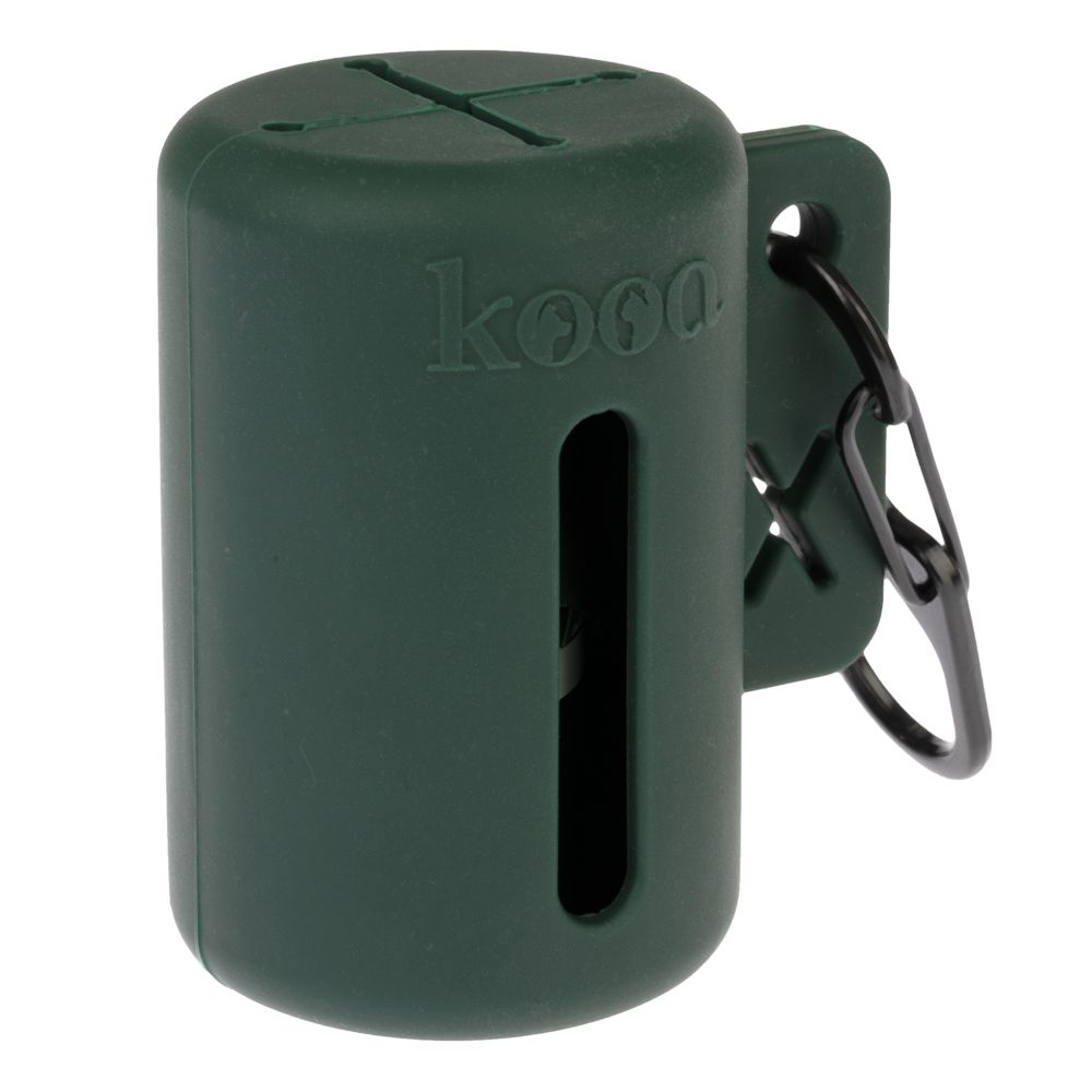 kooa Dog Poop Bag Dispenser 1 Dispenser (incl. 1 Roll of Poop Bags)