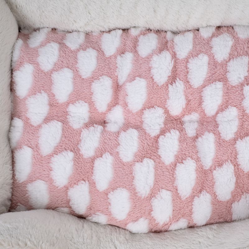 zooplus Basics Fluffy cuddly bed blue