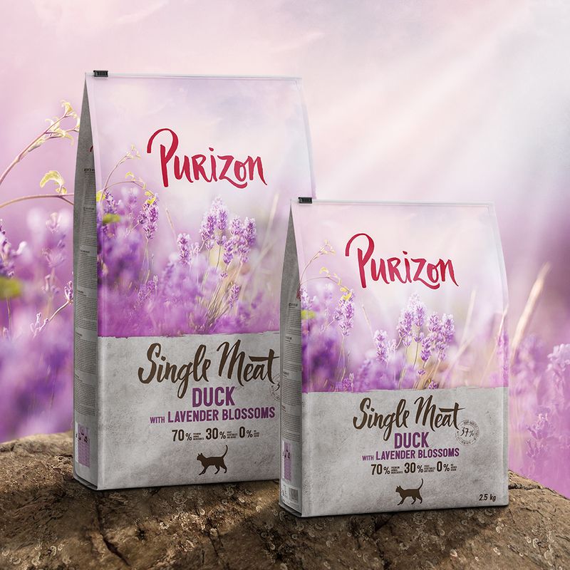 Purizon Single Meat Duck with Lavender Blossoms 400g