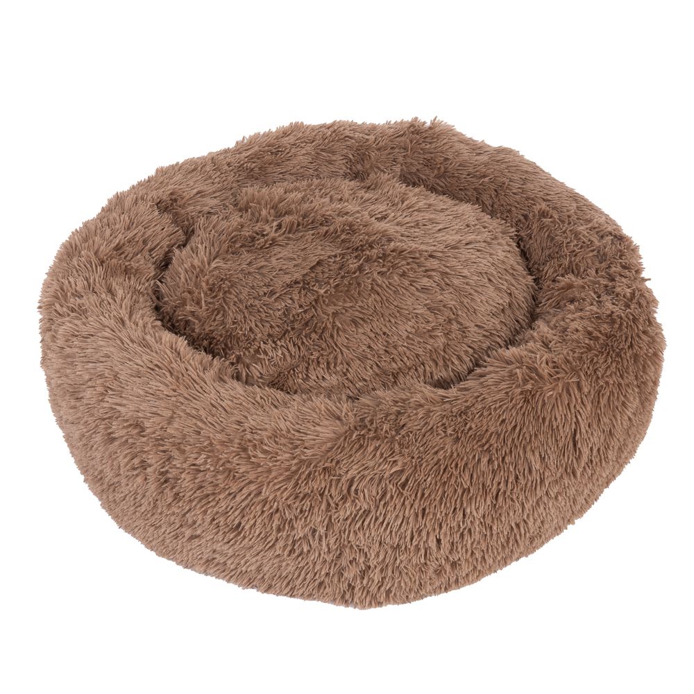 TIAKI No Stress Cuddly Bed - Beige Small: 75 x 25cm (Diameter x H)