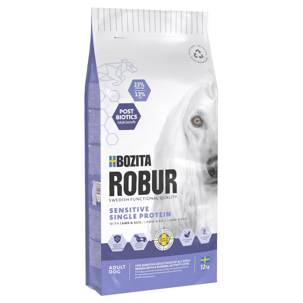 Bozita Robur Sensitive Single Protein Lamb & Rice 3kg