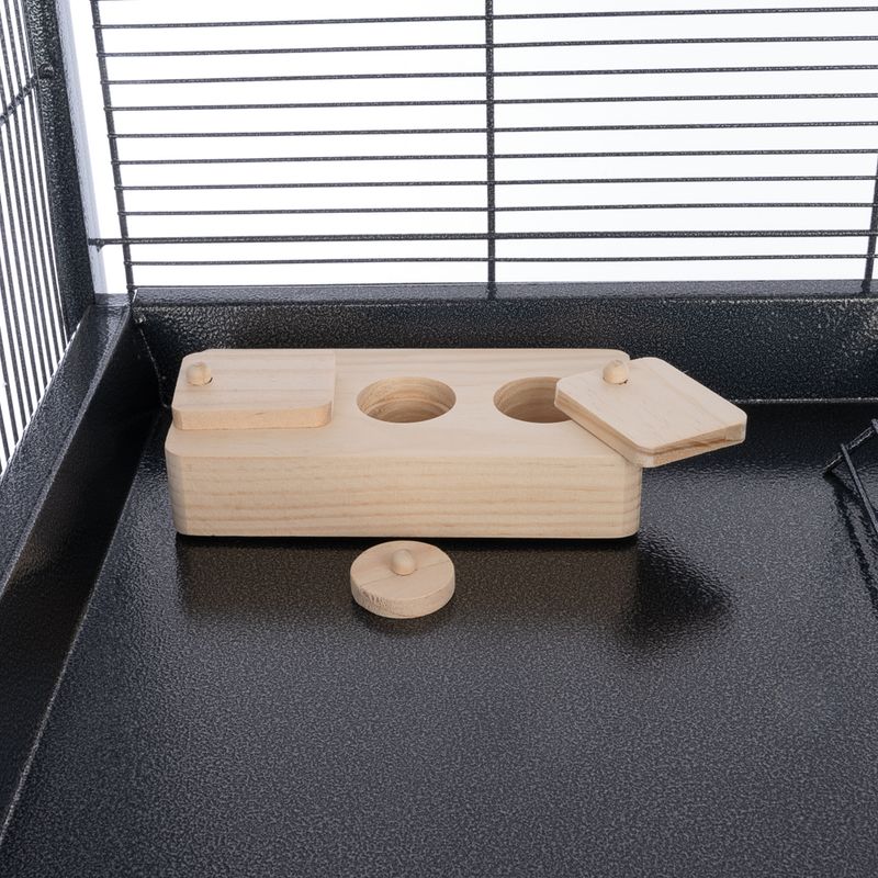 TIAKI Natural Wood Intelligence Toy 16 x 8 x 3.5 cm (L x W x H)