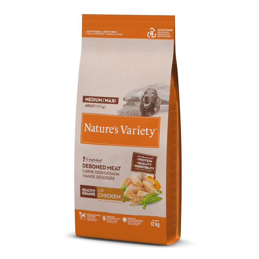Nature's Variety Healthy Grains Medium/Maxi Adult Chicken 3kg