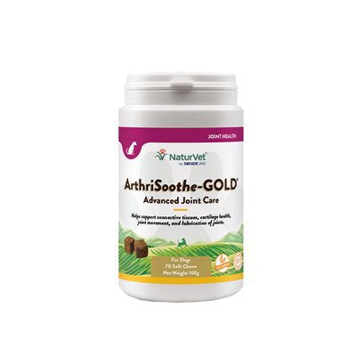 NaturVet ArthriSoothe-Gold Snacks 70 Chews