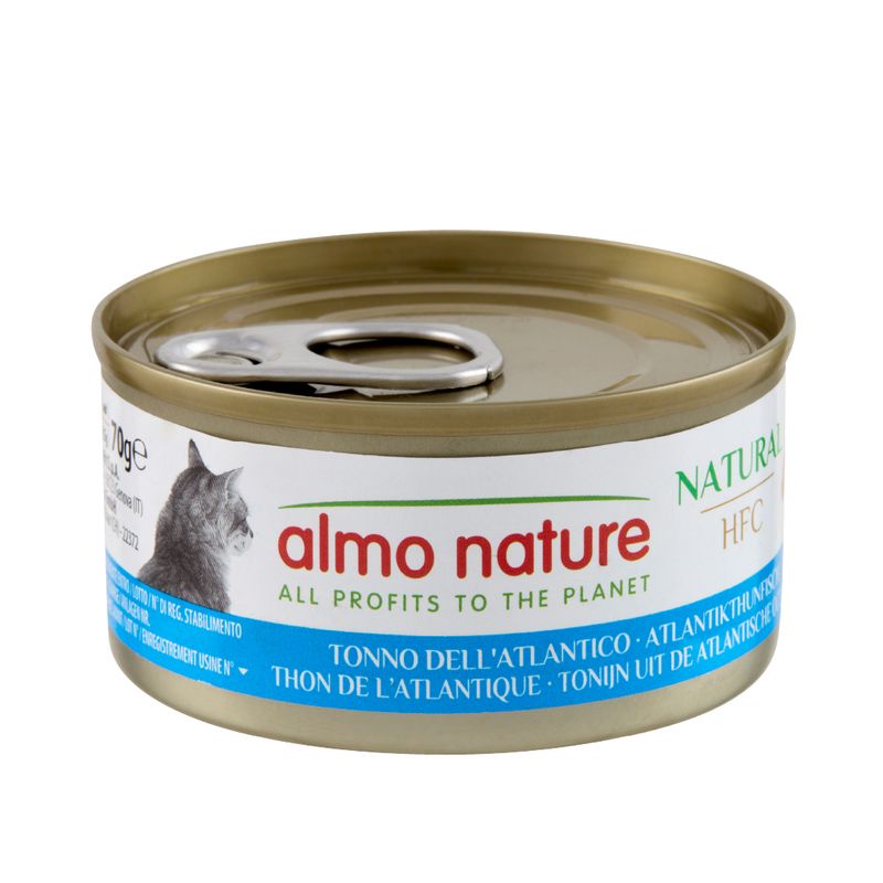 Almo Nature HFC Natural Cans Saver Pack 24 x 70g Atlantic Tuna