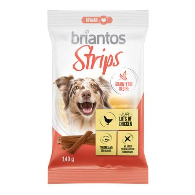 Briantos Grain-free Strips - Chicken 140g