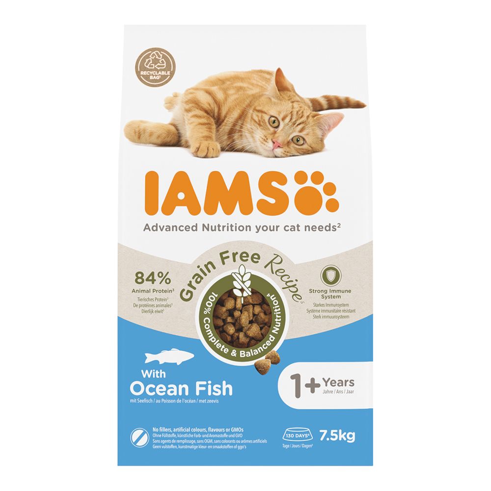 IAMS Advanced Nutrition Grain-Free with Ocean Fish 2.5kg