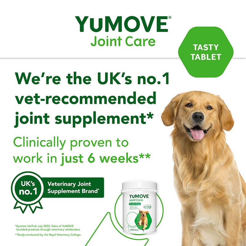 YuMOVE Joint Care for Adult Dogs 60 Tablets