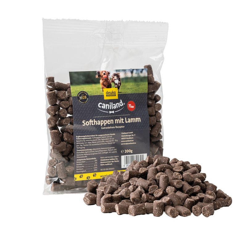 Caniland Soft Lamb Chunks - Grain-Free 200g