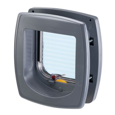 Ferplast Dog and Cat Flap Swing 5 Cat and Dog Flap - Grey