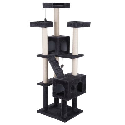Rapunzel Cat Tree Dark Grey