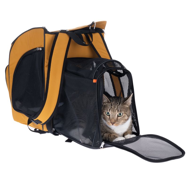 TIAKI Backpack for Pets with Extension 26 x 31 x 43cm (L x W x H)