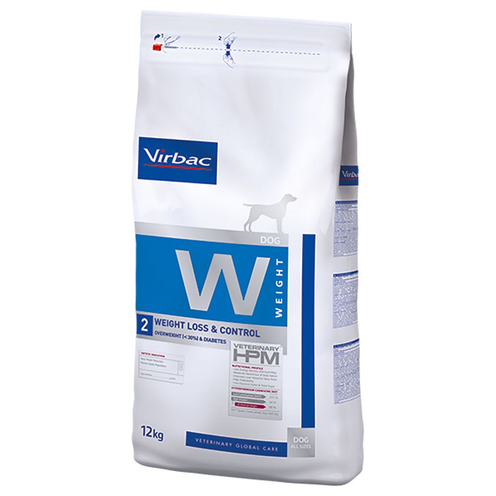 Virbac Veterinary HPM Dog Weight Loss & Control W2 12 kg