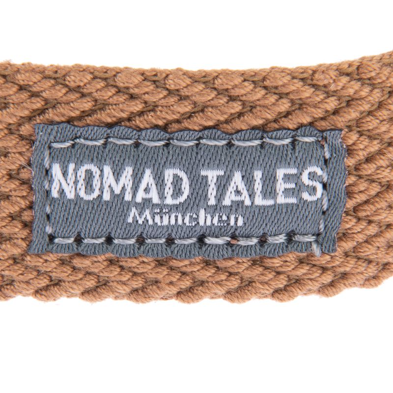 Nomad Tales Bloom Collar, caramel Size M: 40 - 46 neck circumference, W 32 mm