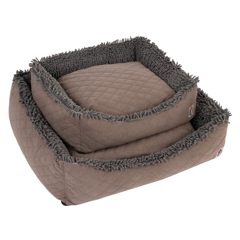 TIAKI Dog Bed Chenille L 65 x W x H 60 x 18 cm