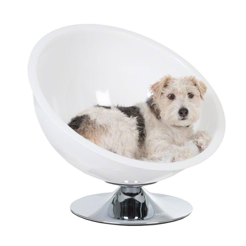 Retro Pet Nest White: Diameter 60cm