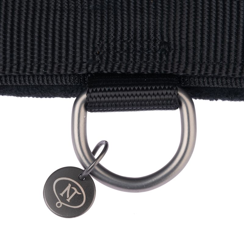 Nomad Tales Blush Harness - Ebony Size S: 37 - 53 cm chest circumference, W 15 mm